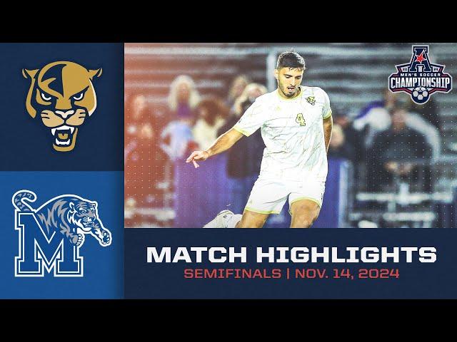 Match Highlights: Florida International vs Memphis - 2024 American Mens Soccer Semifinals