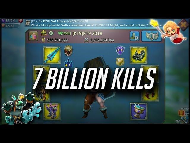 7 Billion Troops KILLS - Lords Mobile