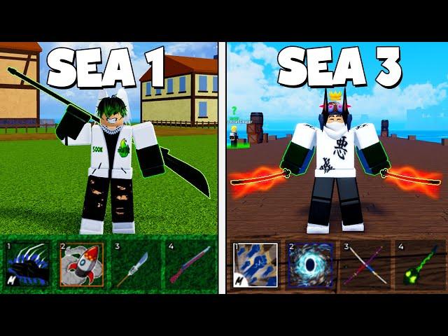 A MELHOR BUILD DE CADA SEA VENCE!