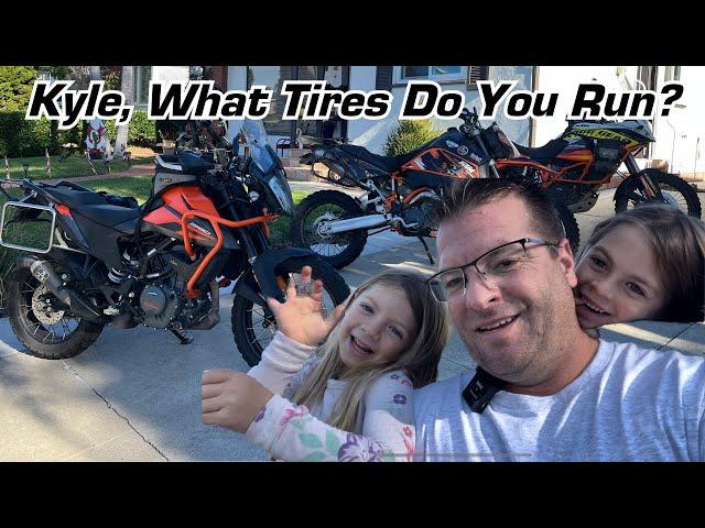 What Tires are You Running? I Answer My Most Asked Question | Dunlop Continental Motoz VeeMoto Mitas