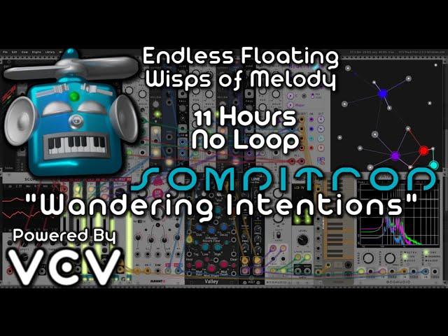 "Wandering Intentions" - beta3 - SomniTron SleepTones - Neutrinode Module Tutorial - VCV Rack