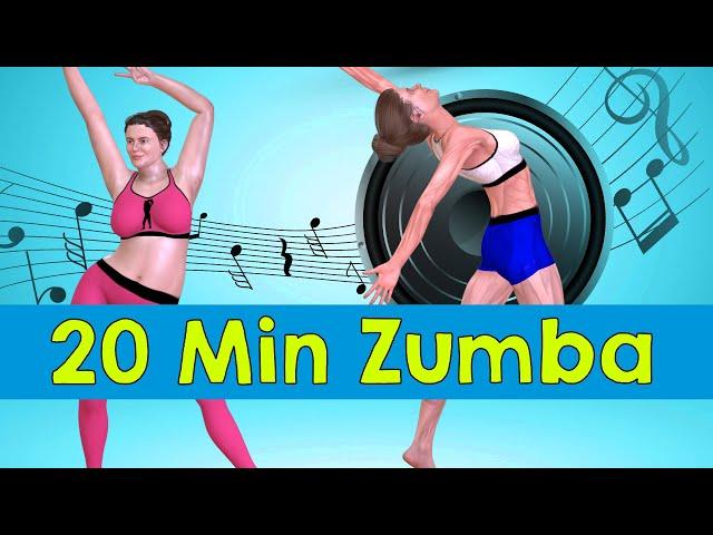 Get Fit and Have Fun with This Zumba Class - 20 Minutes of Full Body Aerobics | Zumba 3D Workouts