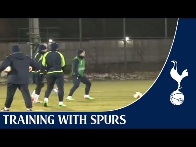 Spurs TV Exclusive | The team training in Dnipro