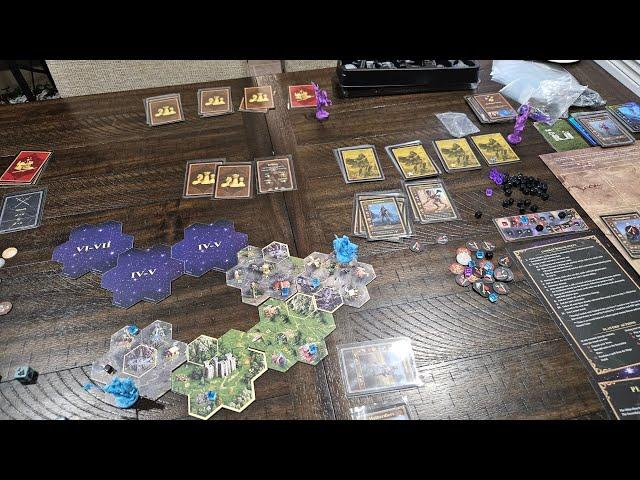 Heroes of Might & Magic III: The Board Game Solo Campaign 1 "Castle" Act 3 "Steadwick's Liberation"