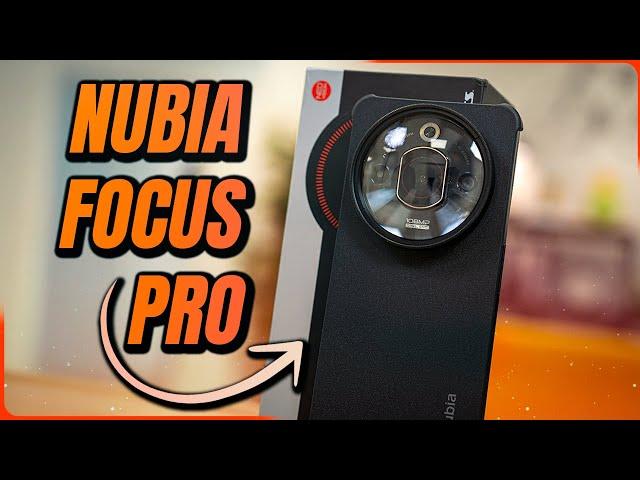 Botón de CÁMARA y LENTES INTERCAMBIABLES!! Nubia Focus Pro