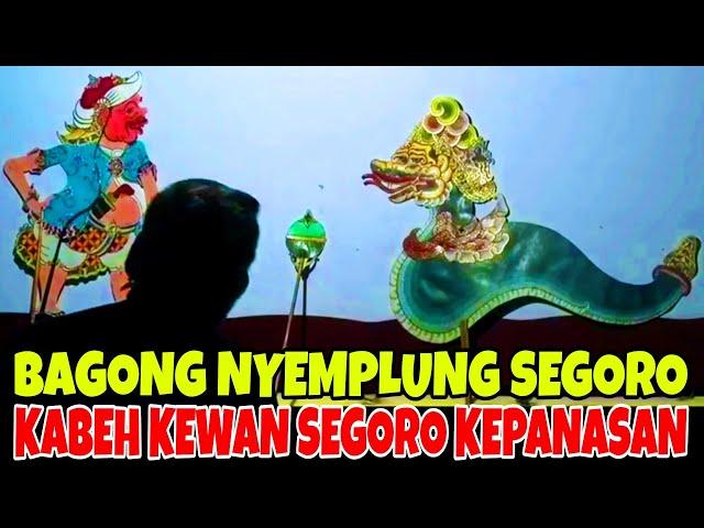 Gara gara bagong nyemplung segoro kabeh sing menghuni segoro kepanasan