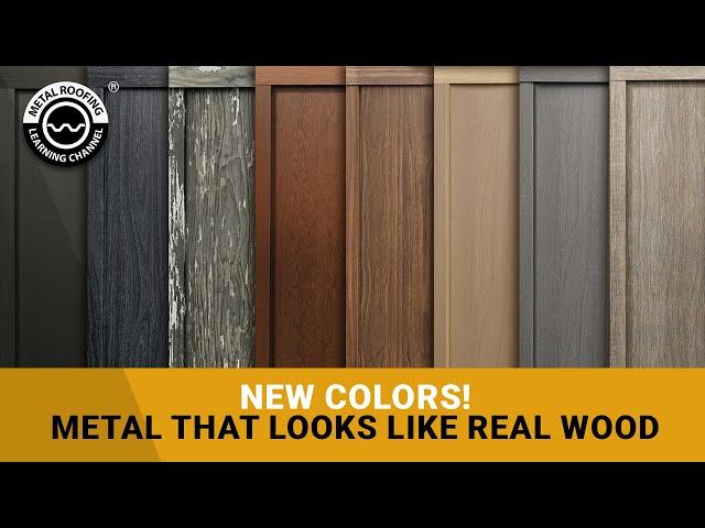 Metal Siding That Looks Like Wood: 8 Authentic Looking Colors To Choose From