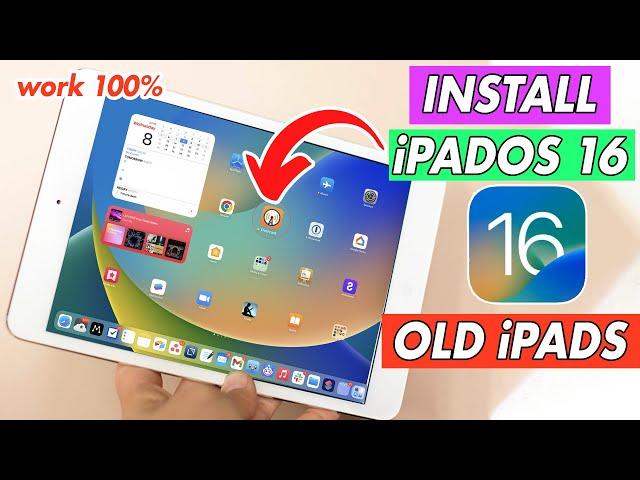 How to Get Software Update iPadOS 16 on Old iPad (iOS 16)