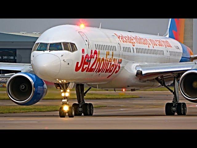 INSANE! Jet2 Boeing 757 ROCKET TAKE OFF @ Manchester Airport