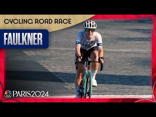 Kristen Faulkner SHOCKS in women's road race gold medal victory for Team USA | Paris Olympics