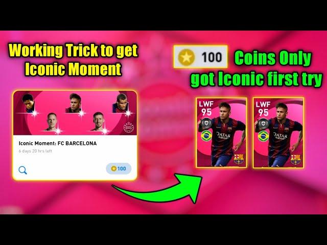 Neymar 1000% Working Trick in Barcelona Iconic Moment Pack Pes 2021 Mobile