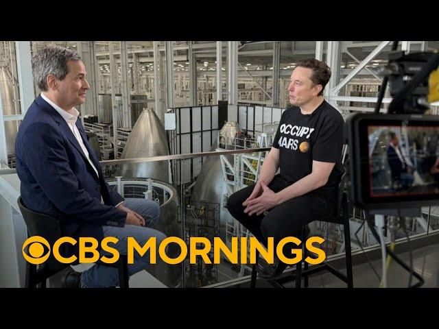 David Pogue details his "very surreal" Elon Musk interview before his White House exit