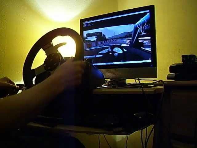 Live For Speed cruising video with Logitech G27