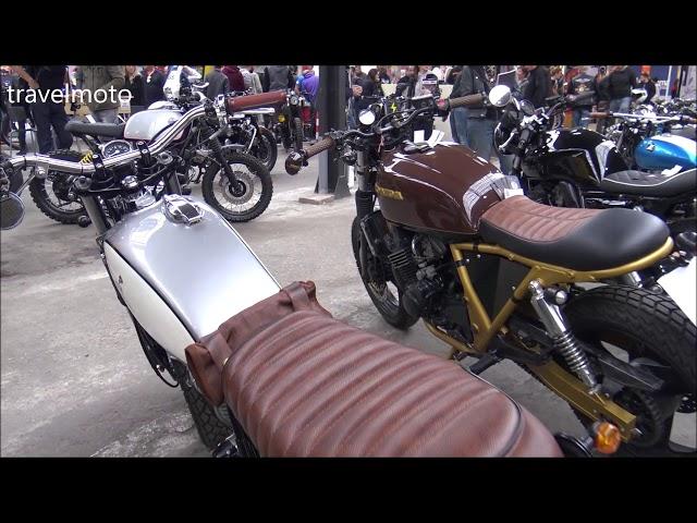 Cafe racer custom exhibition