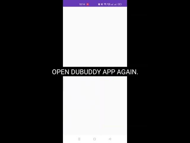 How to update dubuddy app?Check it here.