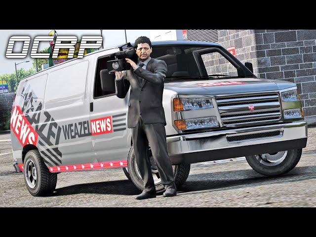 Gotcha Journalism with Weazel News in GTA 5 RP