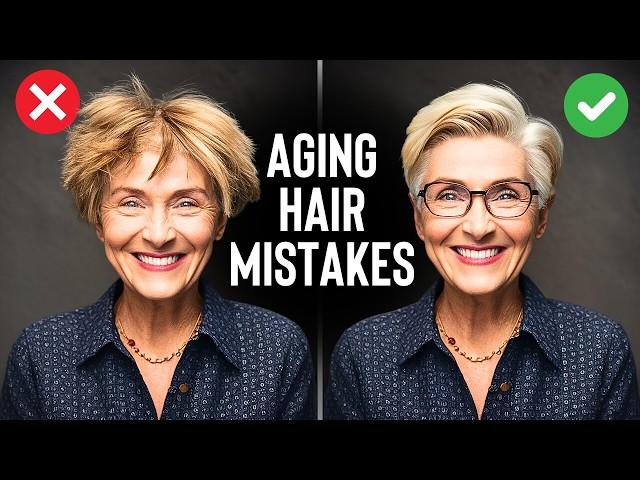 10 Hair Mistakes Women Over 60+ Should AVOID | Hair Style Tips