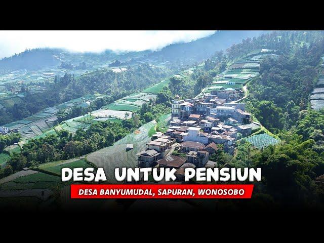 BEAUTIFUL VILLAGE FOR RETIREMENT!! Natural Views of Banjumudal Village - Stories of Wonosobo Village