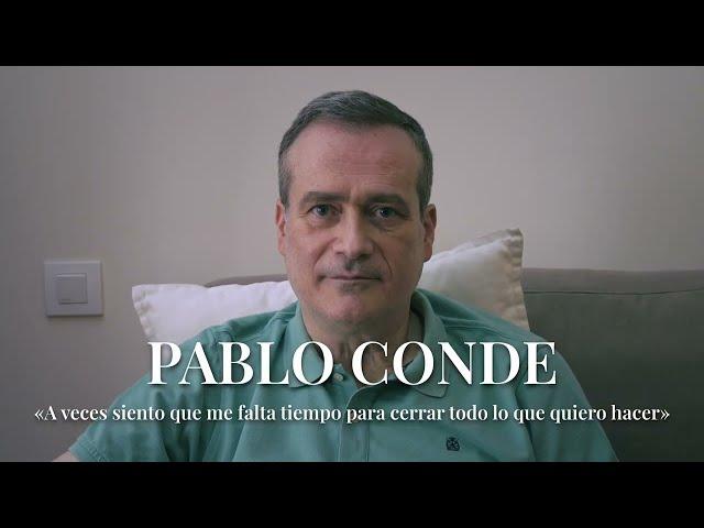 Pablo Conde, paciente de ELA: «Siento que me falta tiempo para cerrar todo lo que quiero hacer»