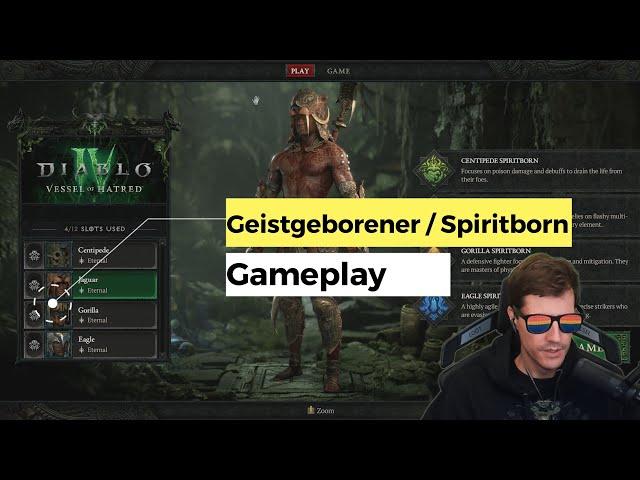 Diablo 4: Geistgeborener / Spiritborn Gameplay