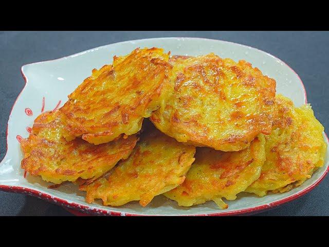 1 Potato and 1 egg quick breakfast in 5 minutes! Easy and Quick Potato Recipes, Simple and delicious