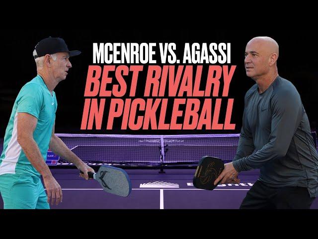 Agassi vs. McEnroe THE BEST MATCH in Pickleball