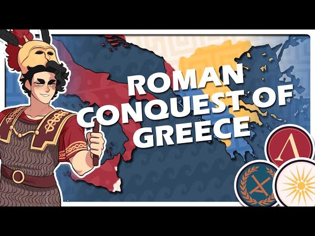 The fall of Macedon and the Roman conquest of Greece (illustrated Summary)