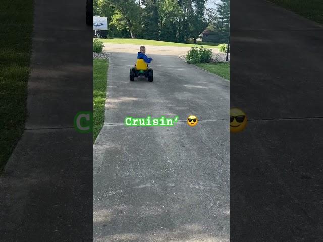 Cruisin’ to get the mail | 2024 | #2024shorts #cruising #johndeere #countrylife