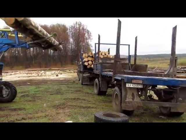 Грузим сруб для дачного дома / "Мастер Дачи"