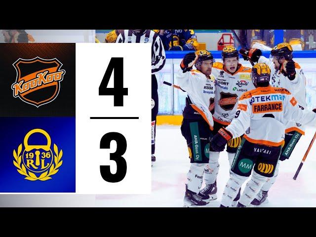 KooKoo - Lukko(4-3) Maalikosste- 09/10/2024 SM Liiga Highlights 2024/2025