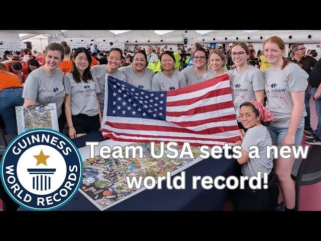 Team USA sets a new world record!