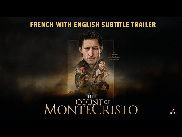 The Count of Monte-Cristo Official Trailer in French with Eng Sub | Pierre Niney, Bastien Bouillon