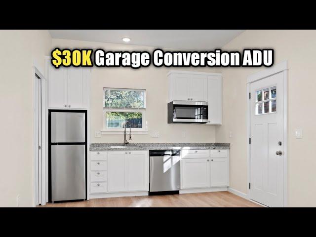 Garage Conversion to Living Space | ADU for $30K