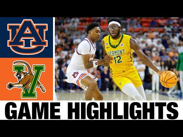 #11 Auburn vs Vermont Highlights | NCAA Men's Basketball | 2024 College Basketball