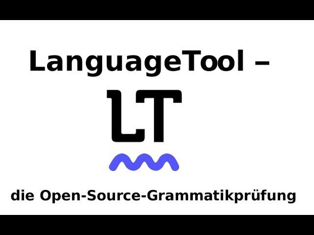 Tools für LanguageTool-Beitragende, Teil 1