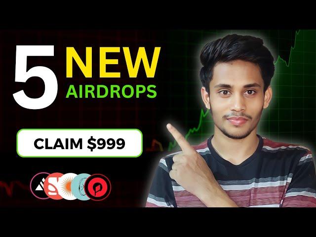 EARN $999 WITH THIS 5 AIRDROPS | Free Crypto | Free Airdrop | Airdrop Crypto