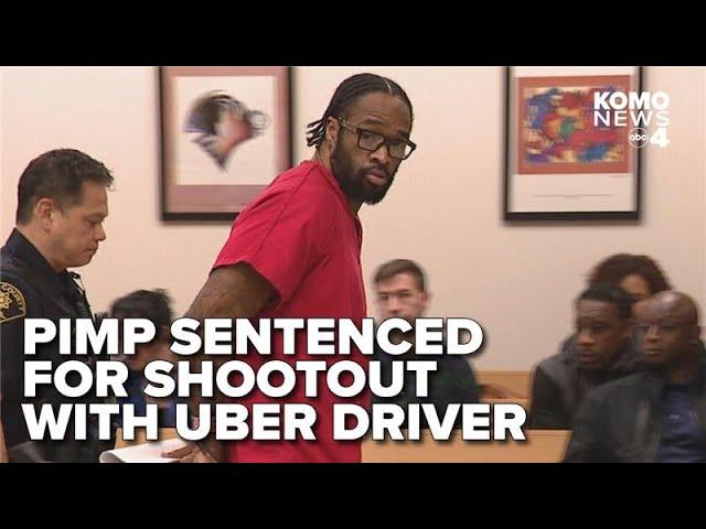 Seattle pimp sentenced for shootout with Uber driver who was helping girl escape