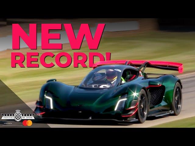 Czinger 21C sets new Goodwood Hill record