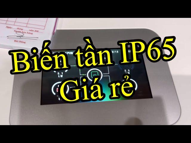 Chia buồn với anh em lắp điện mặt trời trước, bởi nay biến tần IP 65 quá rẻ