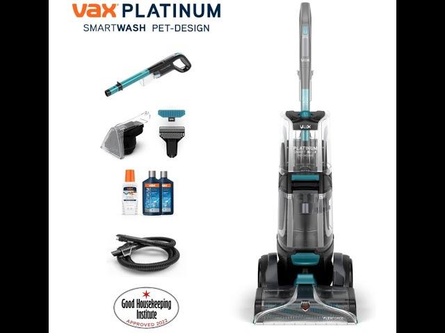 Vax Platinum Smart Wash Pet Design Carpet Washer