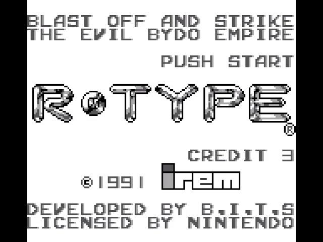 Game Boy Longplay [011] R-Type