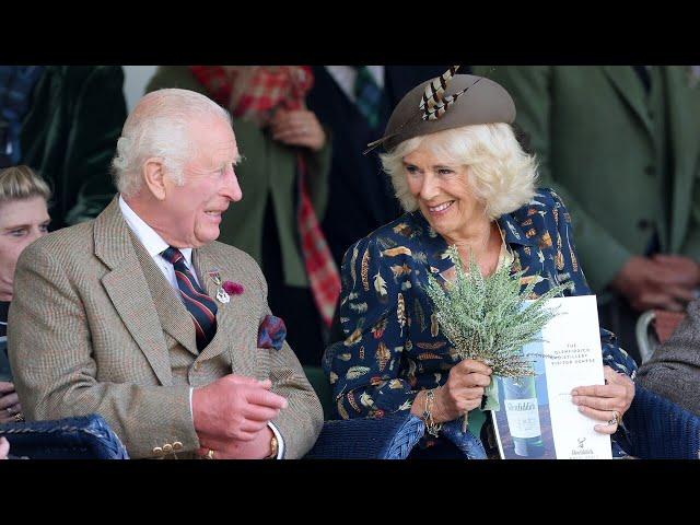 ‘Such a great spectacle’: Royal Family attend Highland Games during Balmoral holiday