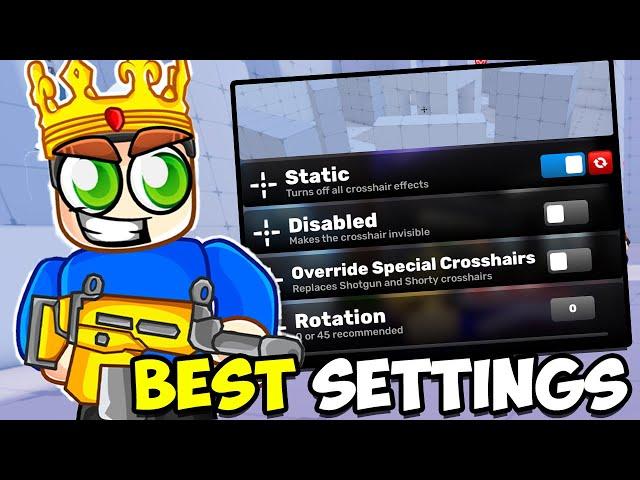 The Best Settings For Roblox Rivals!