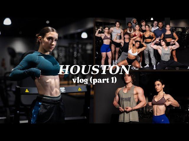 HOUSTON VLOG (PART ONE) | Photoshoot, Behind the Scenes, Food and More