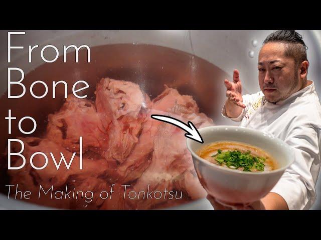 How Tonkotsu is Made: Three Days to Make Tokyo's Best Hakata Ramen