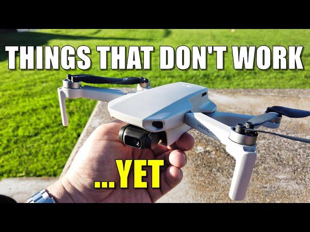 MAVIC MINI Quickshots "HIDDEN FEATURE" Doesn't Really Work ...Yet! - (Active Tracking Flight Test)