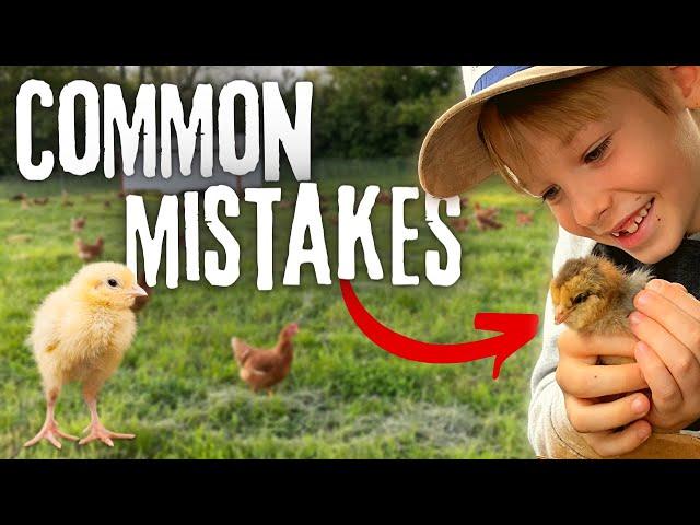 Raising BABY CHICKS - What to AVOID.