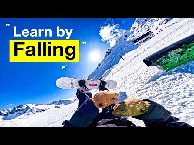 POV: Snowboarding SWITCH ALL DAY Progression! 