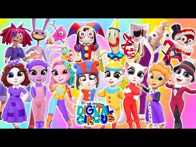 MY TALKING ANGELA 2 | DIGITAL CIRCUS | NEW UPDATE | Cosplay Makeover