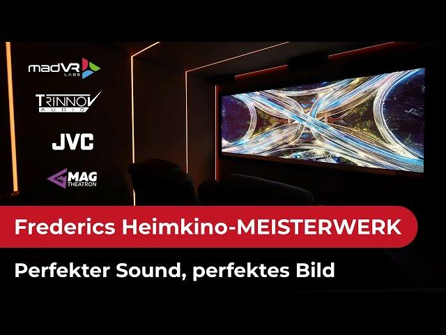 Frederics Heimkino-Meisterwerk – Perfekter Sound & Bild mit JVC, MAG Audio, MadVR & Waveforming